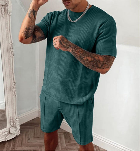 Best Online Shop in Australia - 3D Printed Men’s Casual T-Shirt Set - Emete store