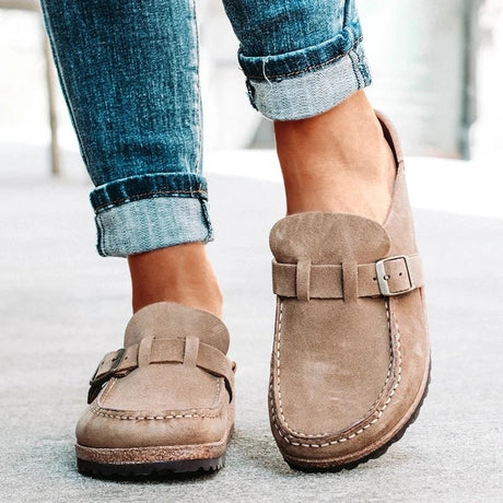 Best Online Shop in Australia - Women Summer Buckle Flats - Emete store