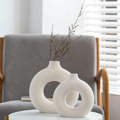 Best Online Shop in Australia - Unglazed spotted ceramic vase - Emete store