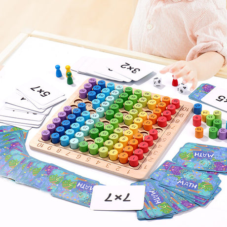 Best Online Shop in Australia - Kids Early Learning Math Puzzle Board - Emete store