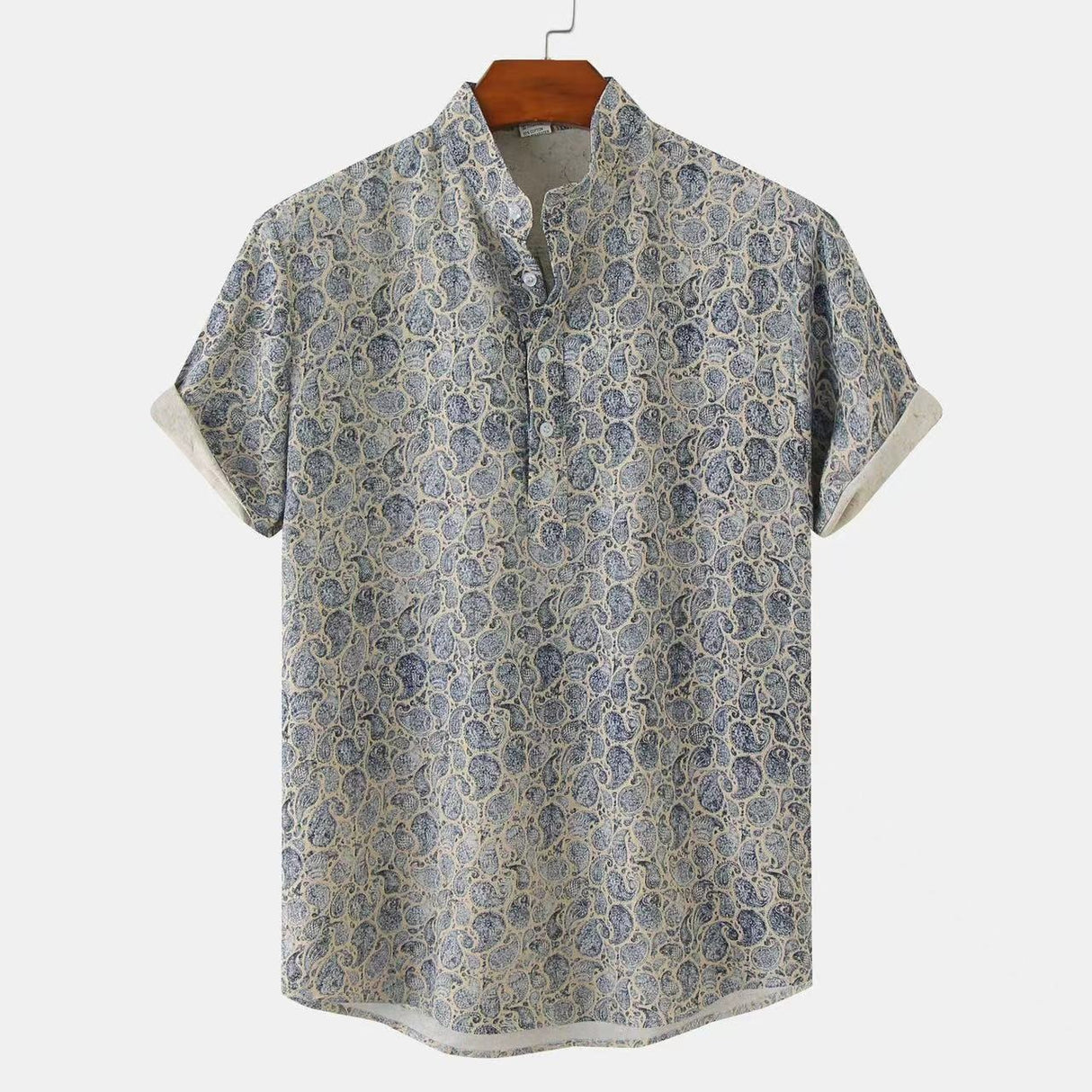 Best Online Shop in Australia - Summer Floral Beach Shirt Men - Emete store