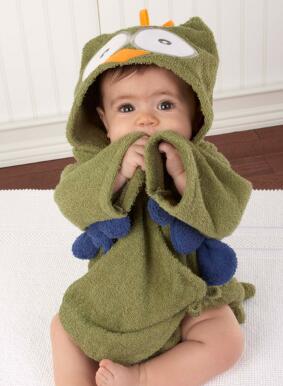 Best Online Shop in Australia - Cartoon Baby Hooded Bathrobe - Emete store