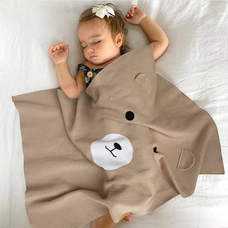 Best Online Shop in Australia - Baby Knitted AC Blanket Quilt - Emete store