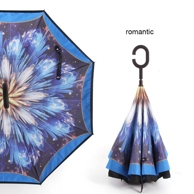 Best Online Shop in Australia - Windproof Reverse Folding Umbrella - Emete store