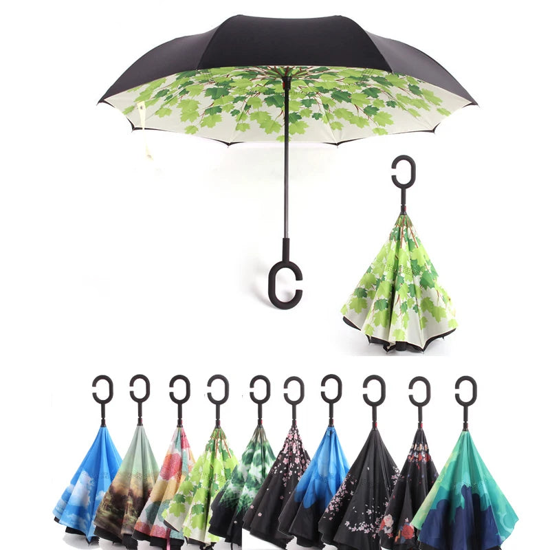 Best Online Shop in Australia - Windproof Reverse Folding Umbrella - Emete store