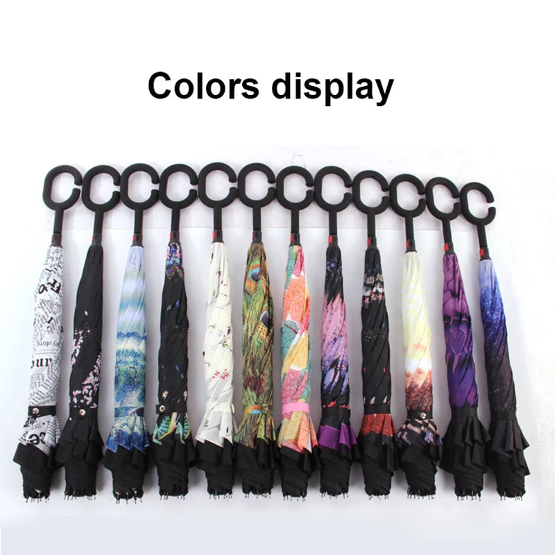 Best Online Shop in Australia - Windproof Reverse Folding Umbrella - Emete store