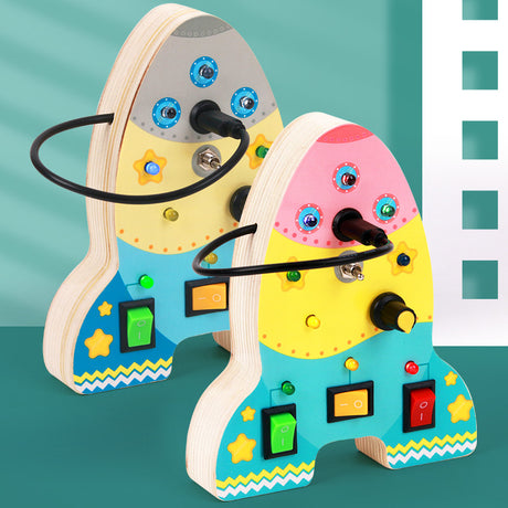 Best Online Shop in Australia - Rocket LED Busy Board Toy for Kids - Emete store