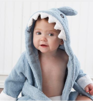 Best Online Shop in Australia - Cartoon Baby Hooded Bathrobe - Emete store