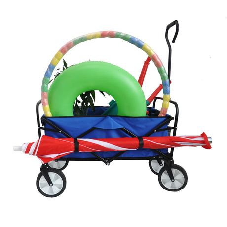 Best Online Shop in Australia - Folding Wagon Cart - Blue - Emete store