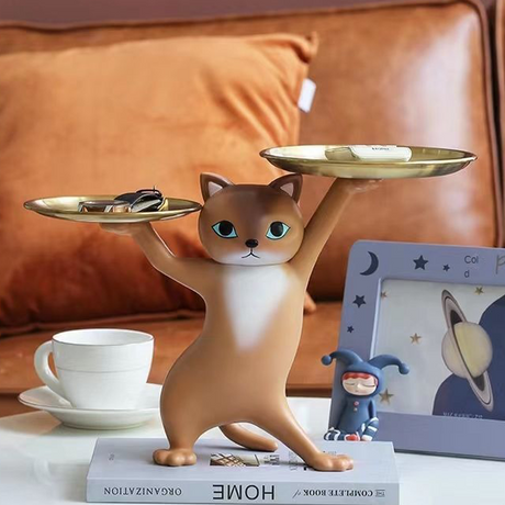 Best Online Shop in Australia - Cat tray resin decor ornament - Emete store
