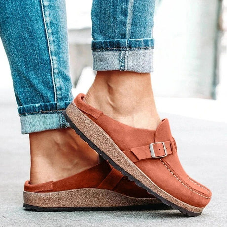 Best Online Shop in Australia - Women Summer Buckle Flats - Emete store