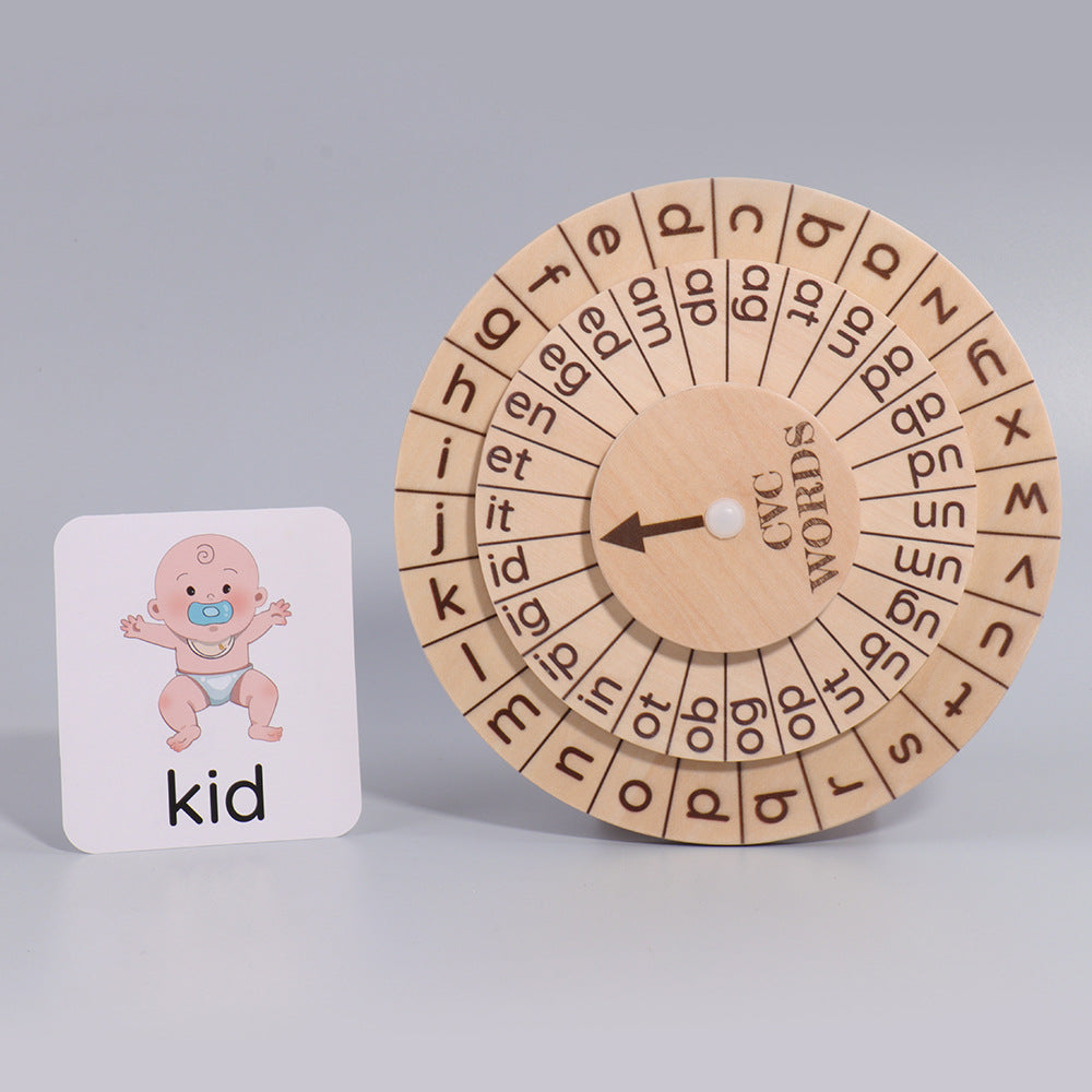 Best Online Shop in Australia - Phonics Vowel Spin Game Toy - Emete store