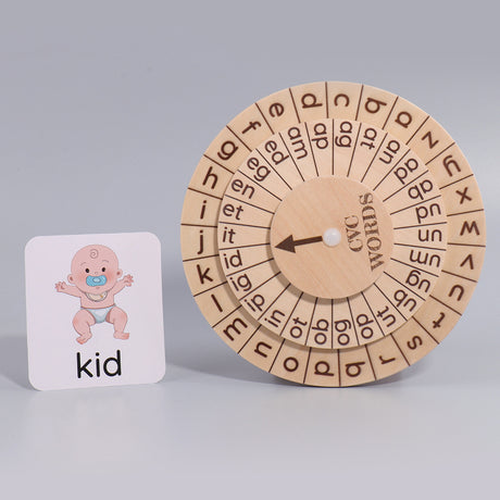Best Online Shop in Australia - Phonics Vowel Spin Game Toy - Emete store