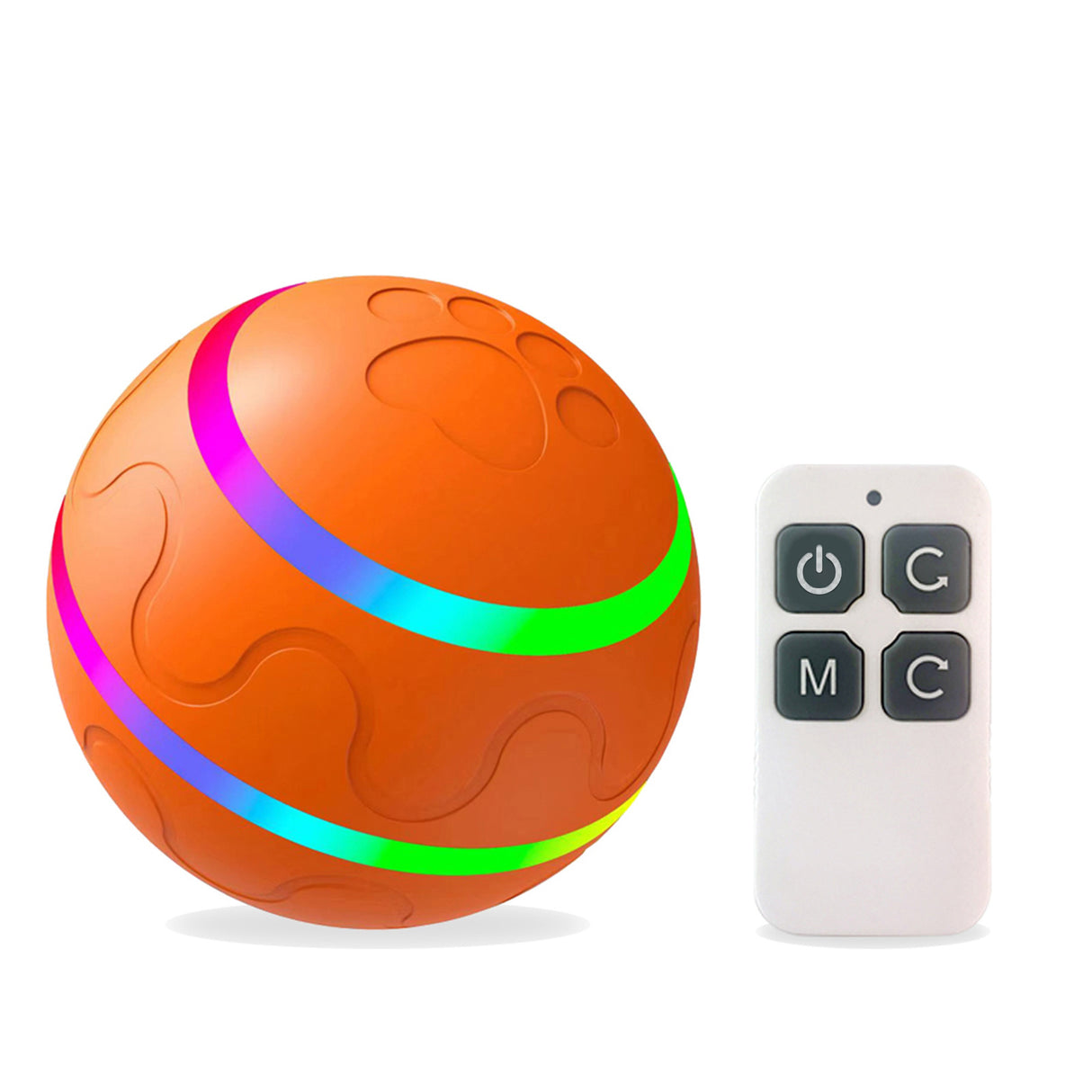 New Pet Dog Cat Toy Amusement Magic Tool Bite Resistant Molar Waterproof Electric Smart Toy Ball - Emete store