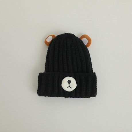 Best Online Shop in Australia - Cute Bear Baby Woolen Hat – Trendy - Emete store