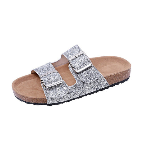 Best Online Shop in Australia - Leopard Print Buckle Slippers - Emete store