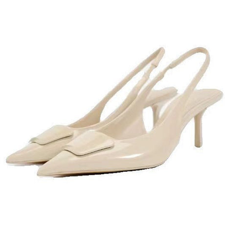Best Online Shop in Australia - Pointed Toe Stiletto Chain Sandals - Emete store