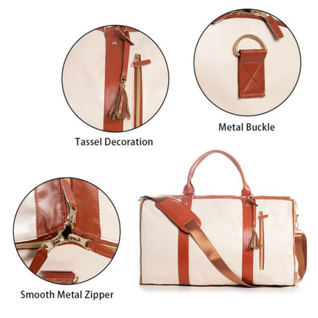 Best Online Shop in Australia - Large PU Leather Travel Bag - Emete store