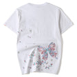 Best Online Shop in Australia - Summer butterfly embroidery T-Shirt - Emete store