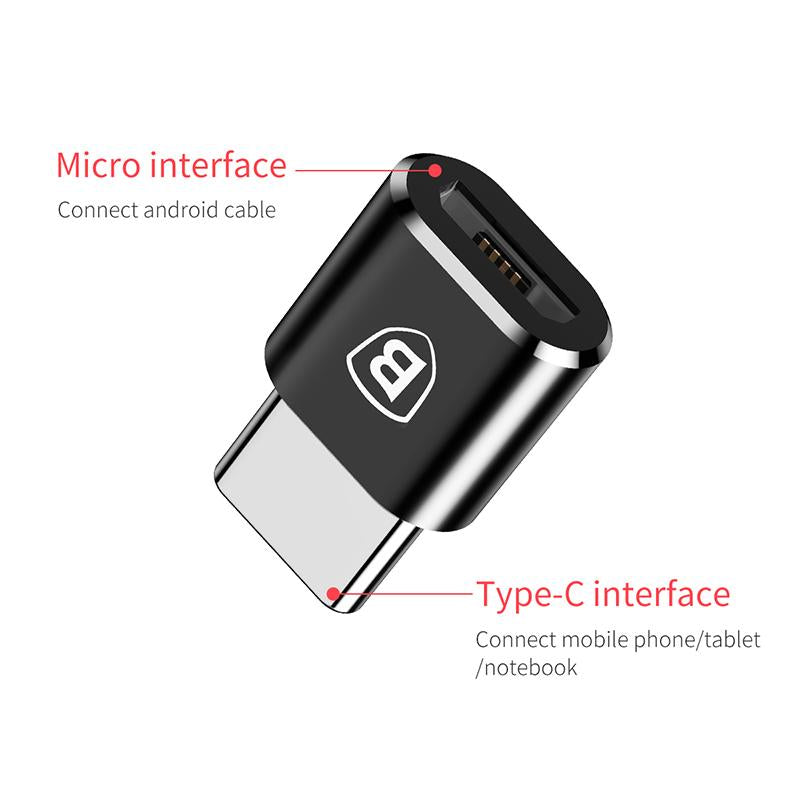 Best Online Shop in Australia - Baseus USB-C to Micro USB OTG - Emete store
