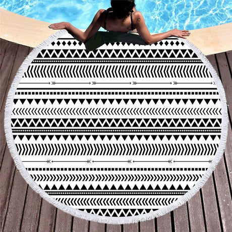 Best Online Shop in Australia - Boho Gypsy Round Beach Towel Cover - Emete store