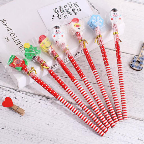 Best Online Shop in Australia - Christmas Pencil Set 5pcs - Emete store