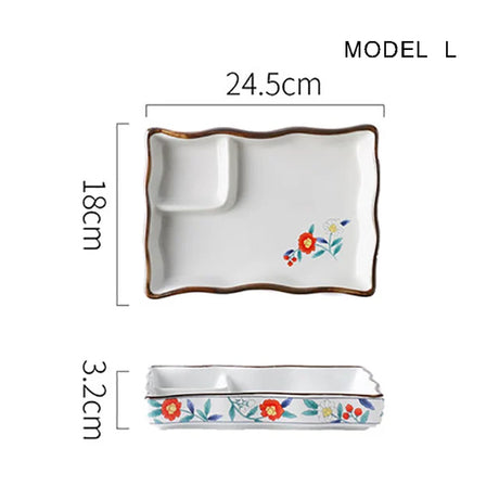 Best Online Shop in Australia - Dumpling & sushi ceramic plate - Emete store