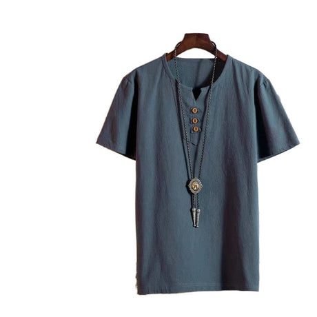 Best Online Shop in Australia - Men’s breathable linen T-shirt - Emete store