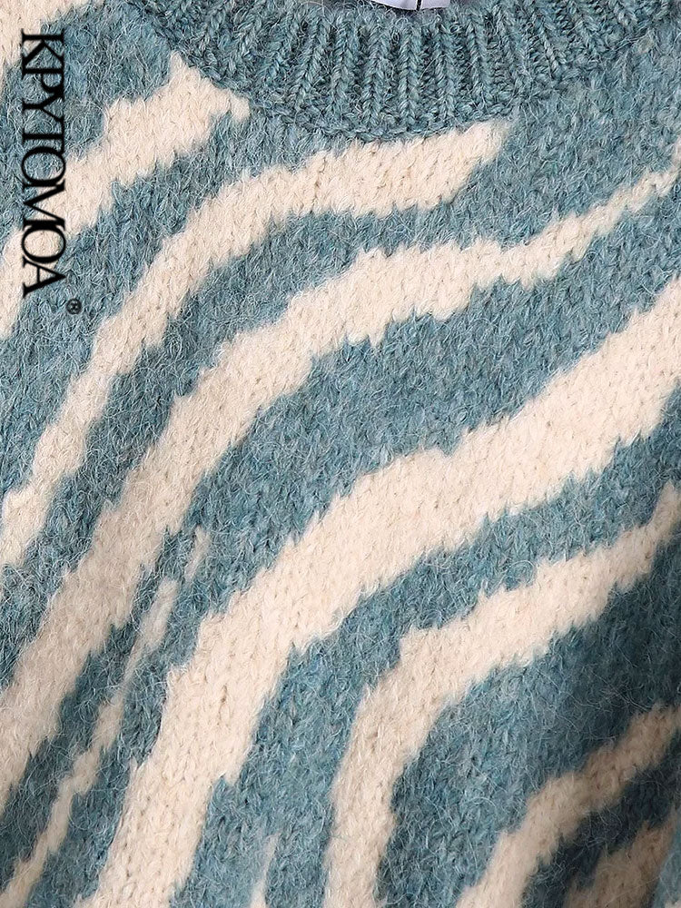 Best Online Shop in Australia - Vintage Jacquard Animal Knit - Emete store