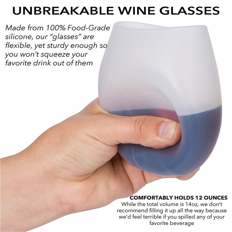 Best Online Shop in Australia - Unbreakable Silicone Wine Cups - Emete store