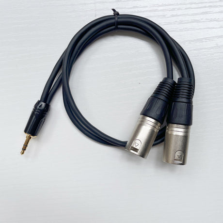 Best Online Shop in Australia - 3.5mm to Dual XLR Audio Cable - Emete store