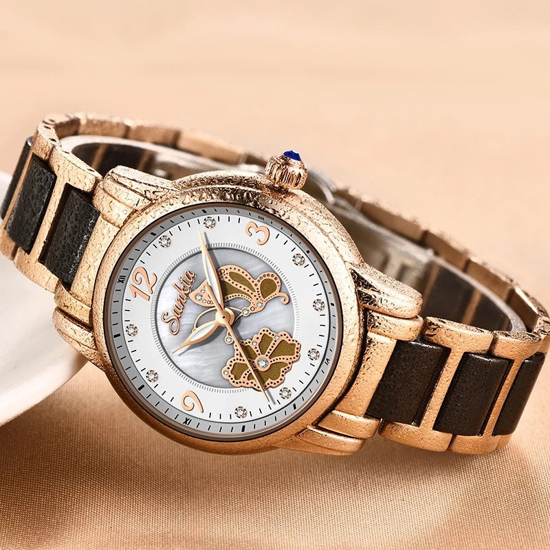 Lige High Quality Ceramic Watch Ladies Watch Exquisite Waterproof Watch - Emete store
