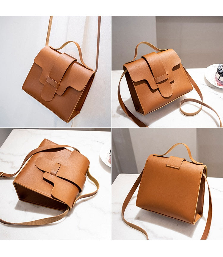 Casual Leather Crossbody Tote Shoulder Messenger Bags