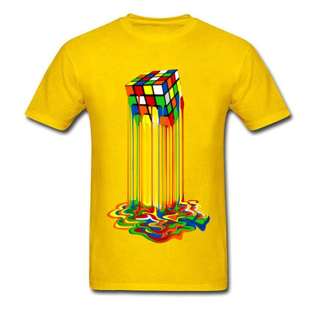 Best Online Shop in Australia - Rainbow Cube Tee – Funny Top - Emete store
