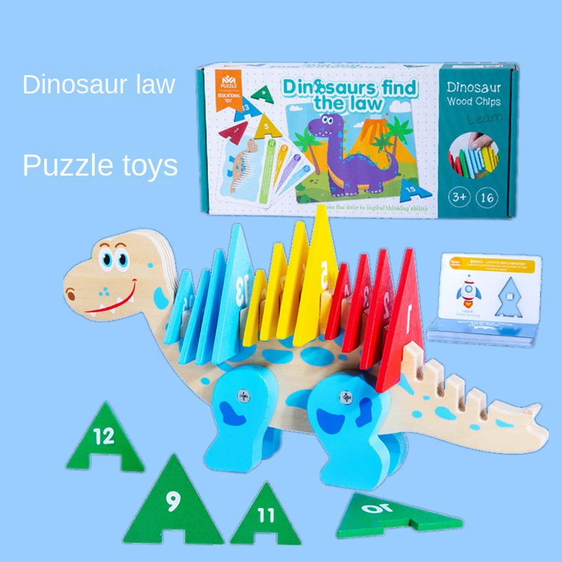 Best Online Shop in Australia - Kids Dinosaur Puzzle Blocks Toy - Emete store