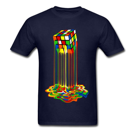 Best Online Shop in Australia - Rainbow Cube Tee – Funny Top - Emete store