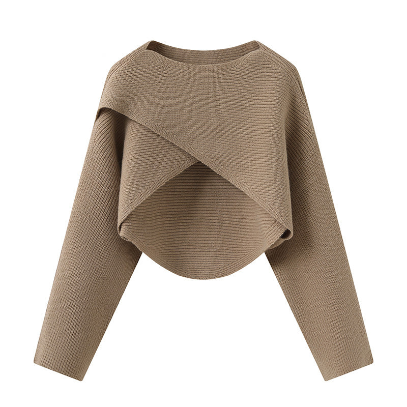 Best Online Shop in Australia - Women’s Thin Knit Shawl Top - Emete store