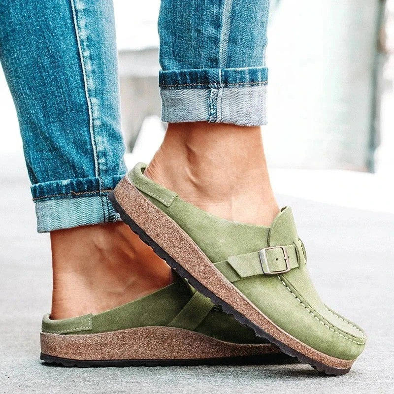 Best Online Shop in Australia - Women Summer Buckle Flats - Emete store