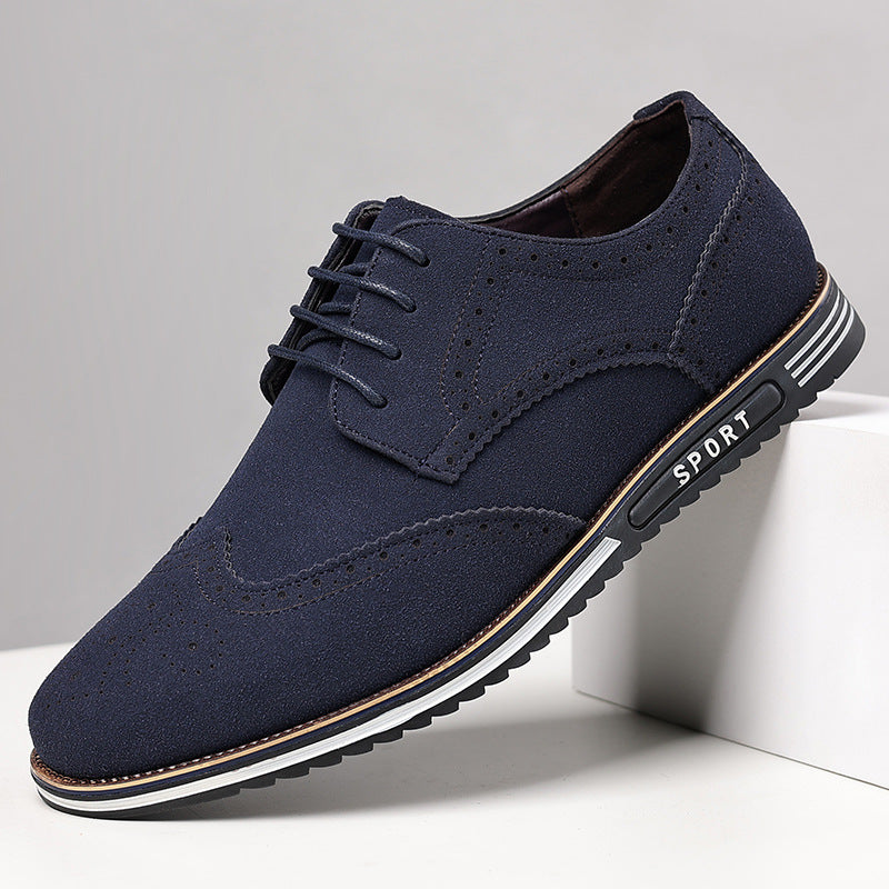 Best Online Shop in Australia - White sole wide carved leather shoes - Emete store