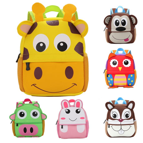 Best Online Shop in Australia - Kids 3D Animal Cartoon Backpack - Emete store