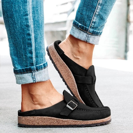 Best Online Shop in Australia - Women Summer Buckle Flats - Emete store