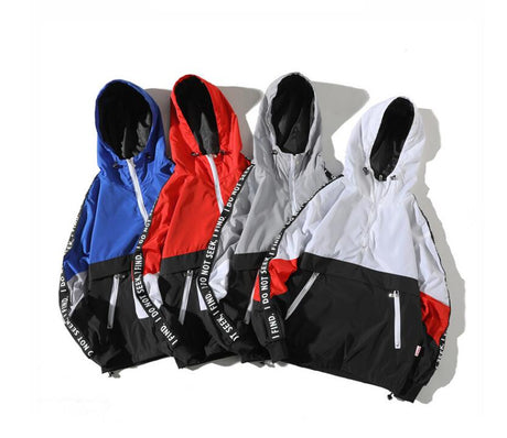 Best Online Shop in Australia - Men’s Hooded Block Jacket - Emete store