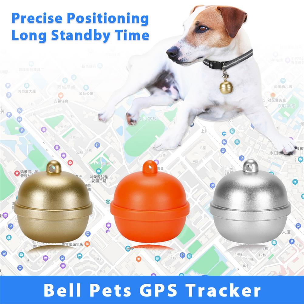 Smart Pet Positioning Bell GPS Locator Waterproof Electronic Collar Anti-lost Device Pet Supplies For Dog Cats Multiple Language - Emete store