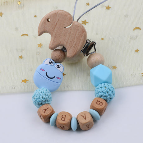 Best Online Shop in Australia - Frog Silicone Pacifier Chain - Emete store