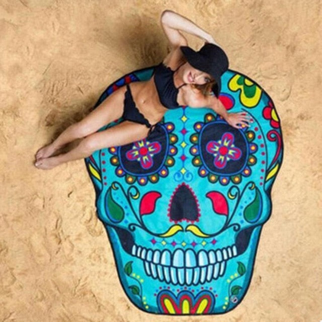 Best Online Shop in Australia - Boho Fruit Print Round Beach Towel - Emete store