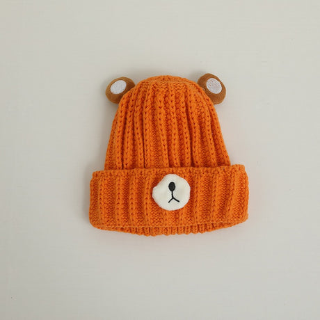 Best Online Shop in Australia - Cute Bear Baby Woolen Hat – Trendy - Emete store