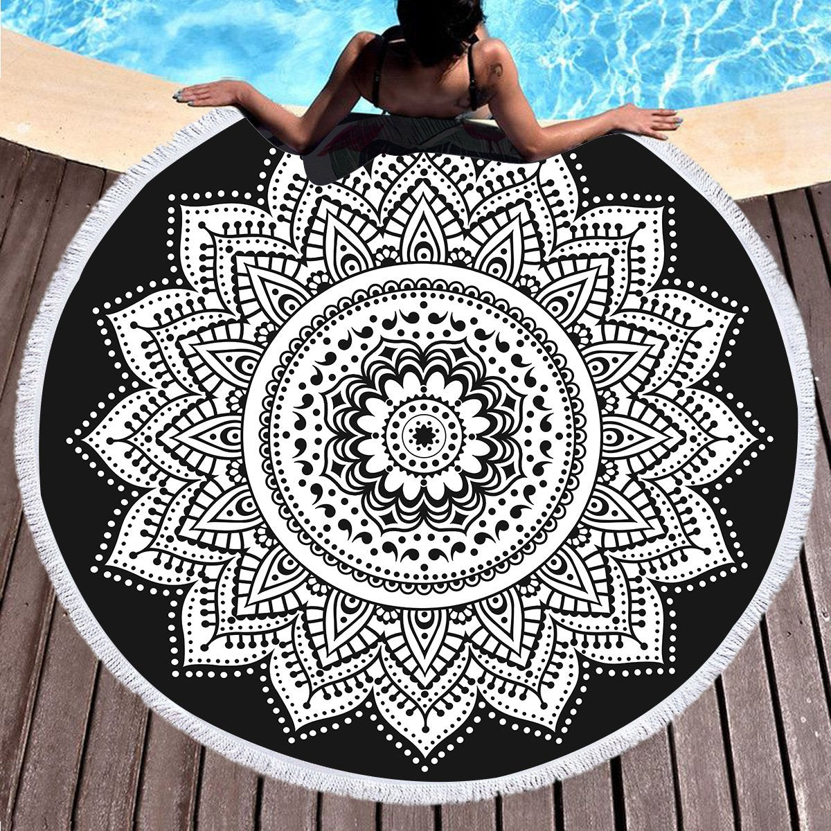 Best Online Shop in Australia - Boho Beach Towel & Swim Blanket - Emete store