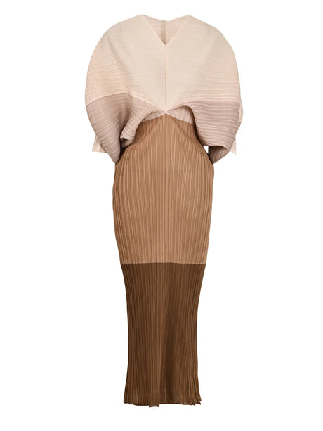 Best Online Shop in Australia - Patchwork Pleated Dress For Women - Emete store