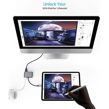Best Online Shop in Australia - Type-C Hub Dual HDMI PD USB3.0 - Emete store