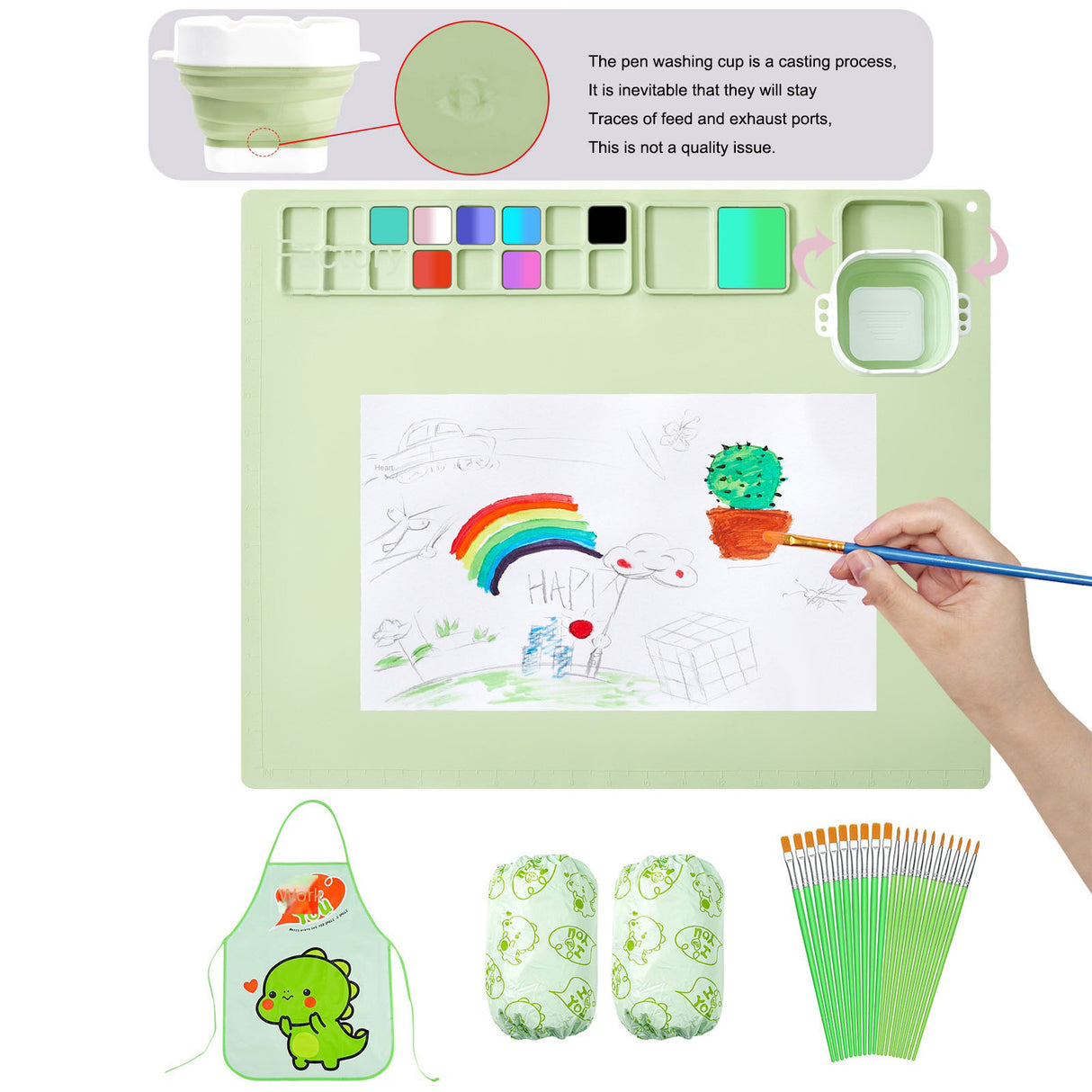 Best Online Shop in Australia - Silicone Kids Painting Pad - Emete store